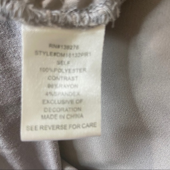 Daniel rainn women’s top small grey - Picture 5 of 6